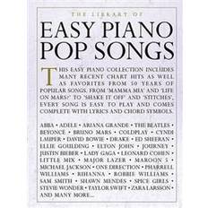 The Library of Easy Piano Pop Songs (Paperback, 2017)