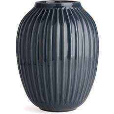 Kähler Hammershøi Vase H 25 cm - Anthrazit/Ø 20 cm Vaso 25.5cm