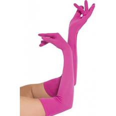 Smiffys Accessories Smiffys Gloves Pink Long 52cm/20.5 inches