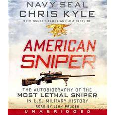 American sniper American Sniper CD: The Autobiography of the Most Lethal Sniper in U.S. Military History (Lydbog, CD, 2012)