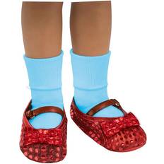 Scarpe Rubies Toddler Wizard of Oz Dorothy Ruby Slippers Sequin Shoe Covers