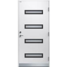 Steppat glas Ytterdörrar Diplomat Minnah Ytterdörr Steppat glas, Klarglas S 0500-N H (100x210cm)