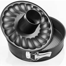 Zenker Springformar Zenker Black Metallic Flat and Funnel Base Springform 24 cm