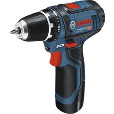 Bore- & Skruemaskiner Bosch GSR 12V-15 Professional (2x2.0Ah)