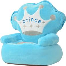 Grigio Poltrone vidaXL Plush Children's Chair Prince