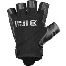 Cuero Guantes y Manoplas Better Bodies Pro Gym Gloves - Black/Black