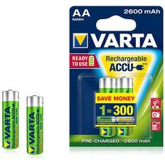 Batteries et Chargeurs Varta Piles accu Type AA- 2500 mAh