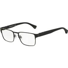 Emporio Armani Brillen en leesbrillen Emporio Armani 1027 3001 Black Men Square