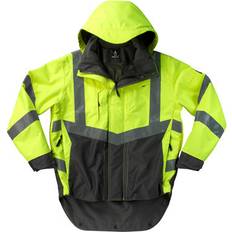 Mascot Workwear 15501-231 Yellow/Navy Unisex Hi Vis Jacket