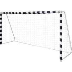 Buts de Football on sale vidaXL Soccer Goal Metal Black And White