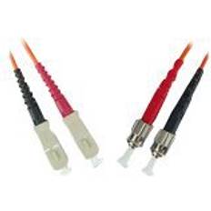 MicroConnect Multimode 62.5/125 ST - SC 1m
