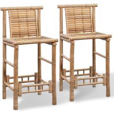 Bamboe Stoelen vidaXL 242494 2-pack