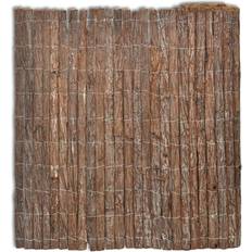 vidaXL Bark Fence 400x100cm