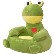 Green Armchairs vidaXL Plush Children's Chair Frog