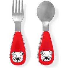 Stål Børnebestik Skip Hop Zootensils Fork & Spoon Dax Dalmatian