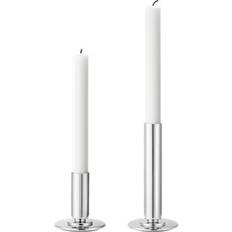 Georg Jensen Ljusstakar Georg Jensen Manhattan Ljusstake 16.5cm 2st