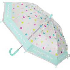 Happy Rain Paraplyer Happy Rain Bambino Umbrella White/Blue