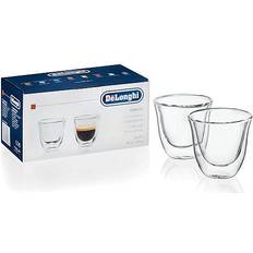 Without Handles Latte Glasses De'Longhi - Latte Glass 6cl 2pcs