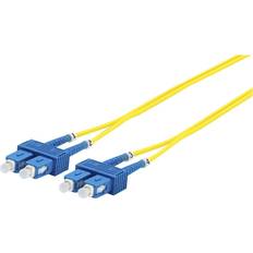 SC-SC Kablar MicroConnect Singlemode OS2 9/125 SC / UPC - SC / UPC 15m