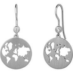 Beautiful world øreringe ByBiehl Beautiful World Earrings - Silver