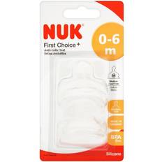 Nuk Tetina FC Silicona 0-6 Meses Pack 2 Unidades