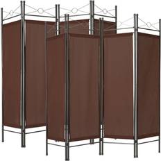 tectake Folding Screen 2-pack Rumdeler 160x180cm