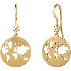 Beautiful world øreringe ByBiehl Beautiful World Earrings - Gold