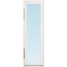Frostat glas Sidohängda fönster SP Fönster Lingbo Trä Sidohängt fönster 2-glasfönster 48x138cm