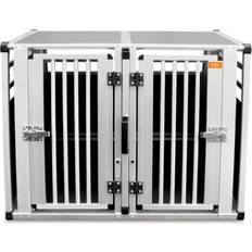 Dogman Professional Aluminium Double Cag 92x92cm