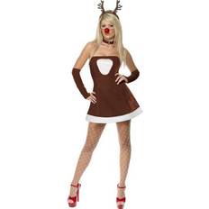 Smiffys Fever Red Hot Reindeer Costume