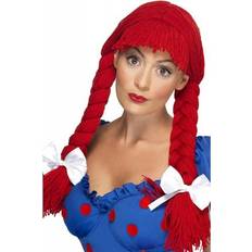 Red Wigs Smiffys Rag Doll Wig Red