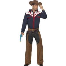 Wild West Fancy Dresses Smiffys Rodeo Cowboy Costume