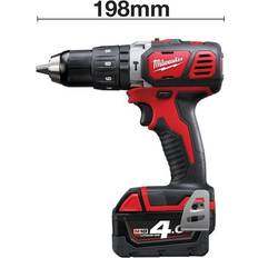 Milwaukee slagboremaskine m18 Milwaukee M18 BPD-403C (3x4.0Ah)