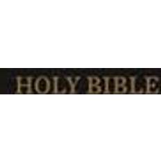 KJV, Reference Bible, Personal Size Giant Print, Bonded Leather, Black, Red Letter Edition (Hardcover, 2017)