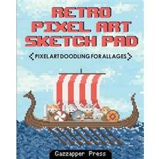 Retro Pixel Art Sketch Pad (Häftad)