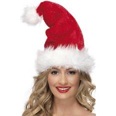 Unisex Cappelli Smiffys Cappello da Babbo Natale Lusso