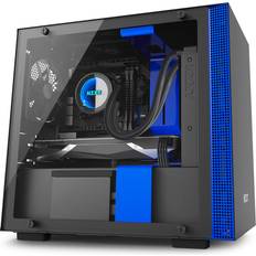 Mini itx tower NZXT H200i Mini Tower Mini-ITX 2 Porte USB 3.1 Colore Nero