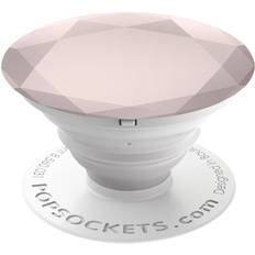 Popsockets Metallic Diamond Rose Gold Smartphone-standaard Roze, Metallic