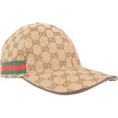 Original GG Canvas Baseball Hat - Beige/Ebony