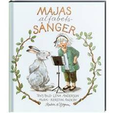 Böcker Majas alfabetssånger (Inbunden)