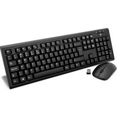 V7 CKW200US-E Black Wireless Keyboard and Mouse Combo