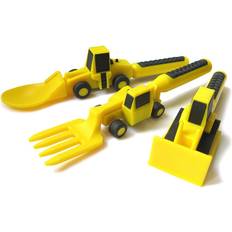 Constructive Eating Set of 3 Construction Utensils