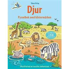 Bok med klistermärken Djur: pysselbok med klistermärken (Häftad, 2015)