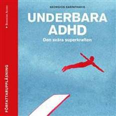 Humor Ljudböcker Underbara ADHD (Ljudbok, MP3, 2017)