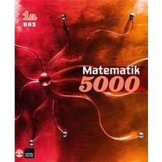 Matematik 5000 1a röd Matematik 5000 Kurs 1a Röd Lärobok Bas (Häftad)