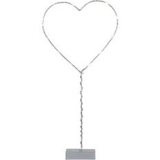 Gråa Jullampor Star Trading Wiry Jullampa 43cm