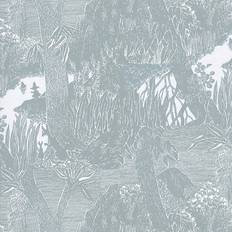 Paintpart Tapetti Sandudd Moomin 5166-3, 0,53x11,2m, vaaleanharmaa/hopea, non-woven