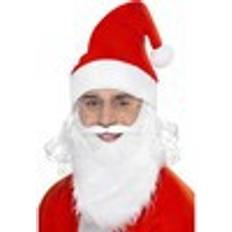 Rot Weihnachtsmannmützen Smiffys Santa Dress Up Kit