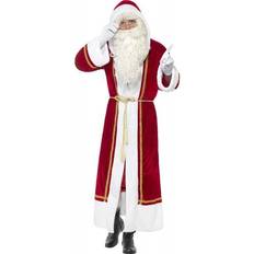 Coats & Capes Fancy Dresses Smiffys Deluxe Santa Cloak