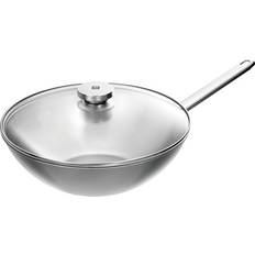 Zwilling Rustfrit stål Wokpander Zwilling Plus med låg 30cm